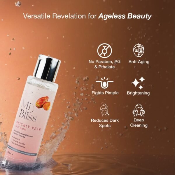 Prickly Pear 2-in-1 Face Wash & Scrub - Image 3
